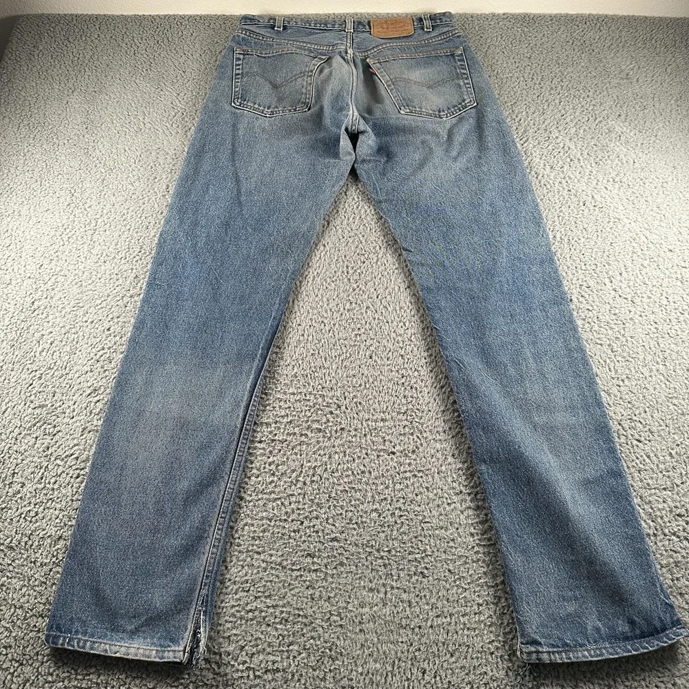 Vintage Levi's 505-0217 Jeans Mens‎ 33x34(32x34 Fits)Blue Straight Leg US 80's